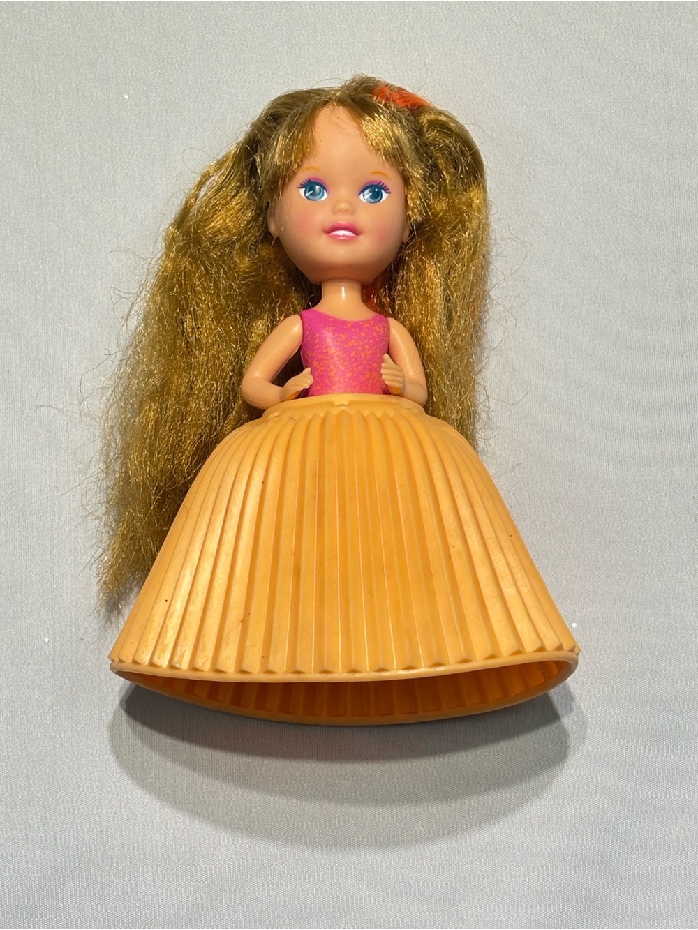 vintage 1990 Tonka Cupcakes doll from the Tropical Treat series, Coral Splash